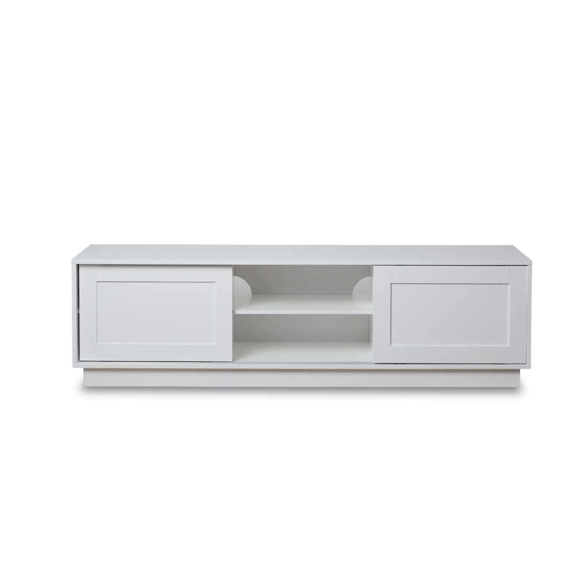 Eros Entertainment Unit - White - Mocka New Zealand
