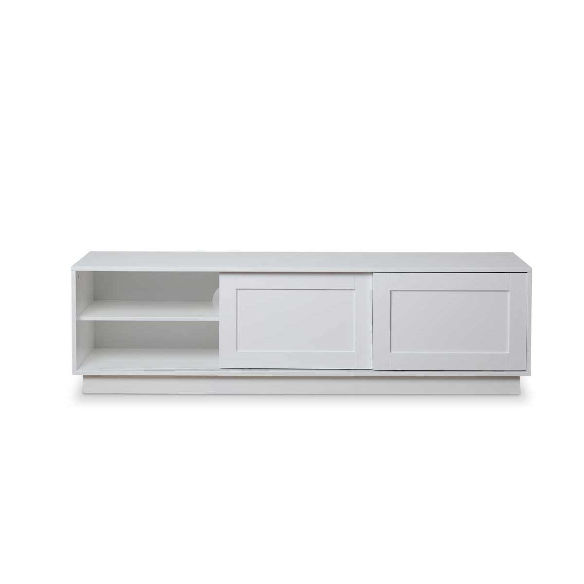Eros Entertainment Unit - White - Mocka New Zealand