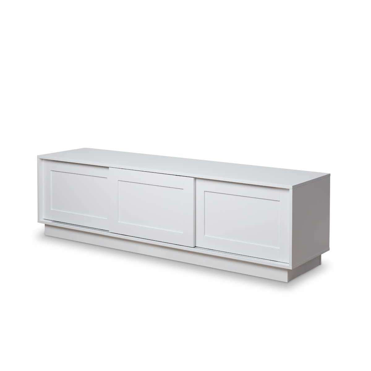 Eros Entertainment Unit - White - Mocka New Zealand