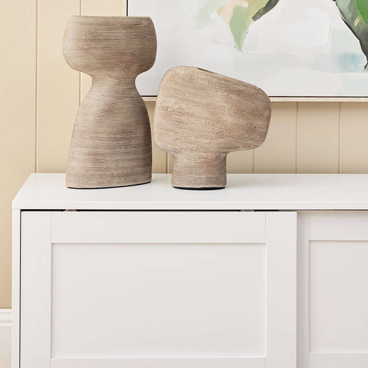 Eros Entertainment Unit - White - Mocka New Zealand