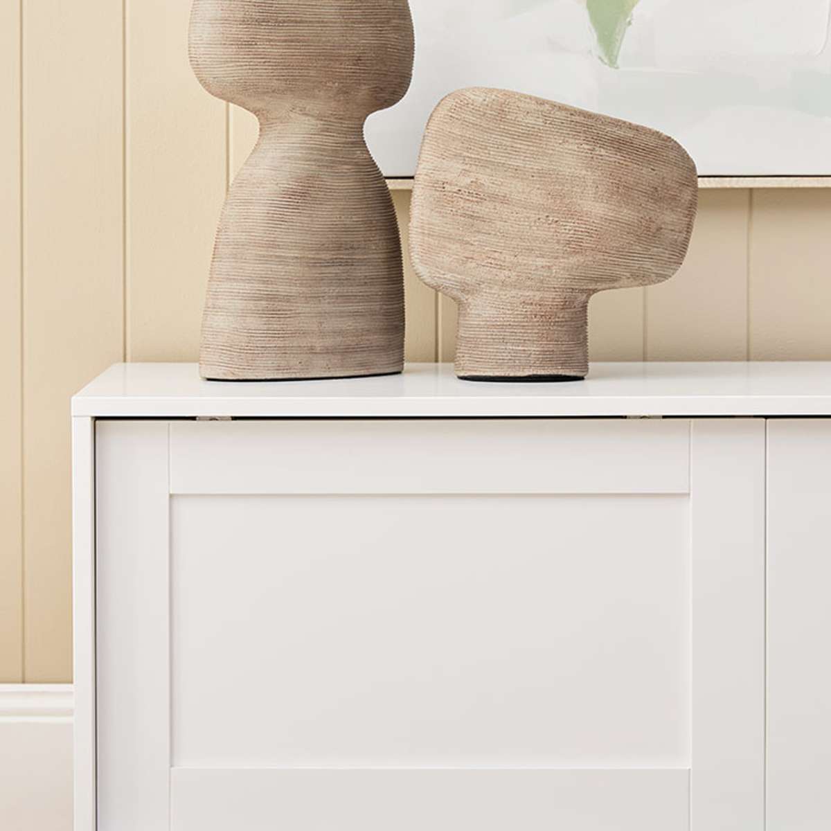 Eros Entertainment Unit - White - Mocka New Zealand