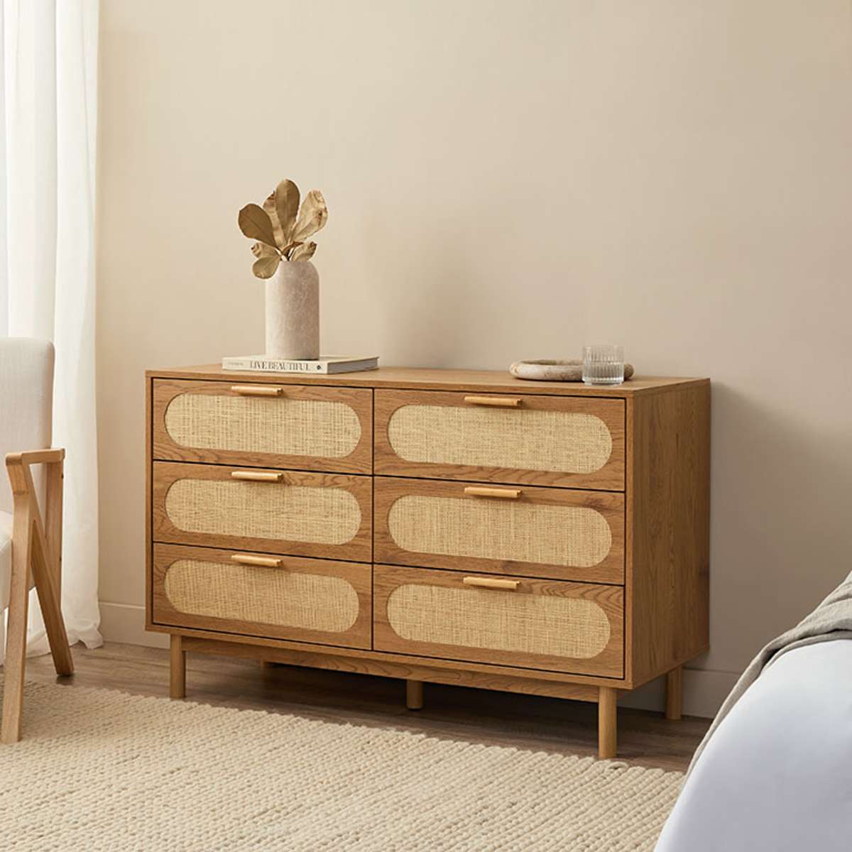 Canyon Six Drawer - Mocka New Zealand