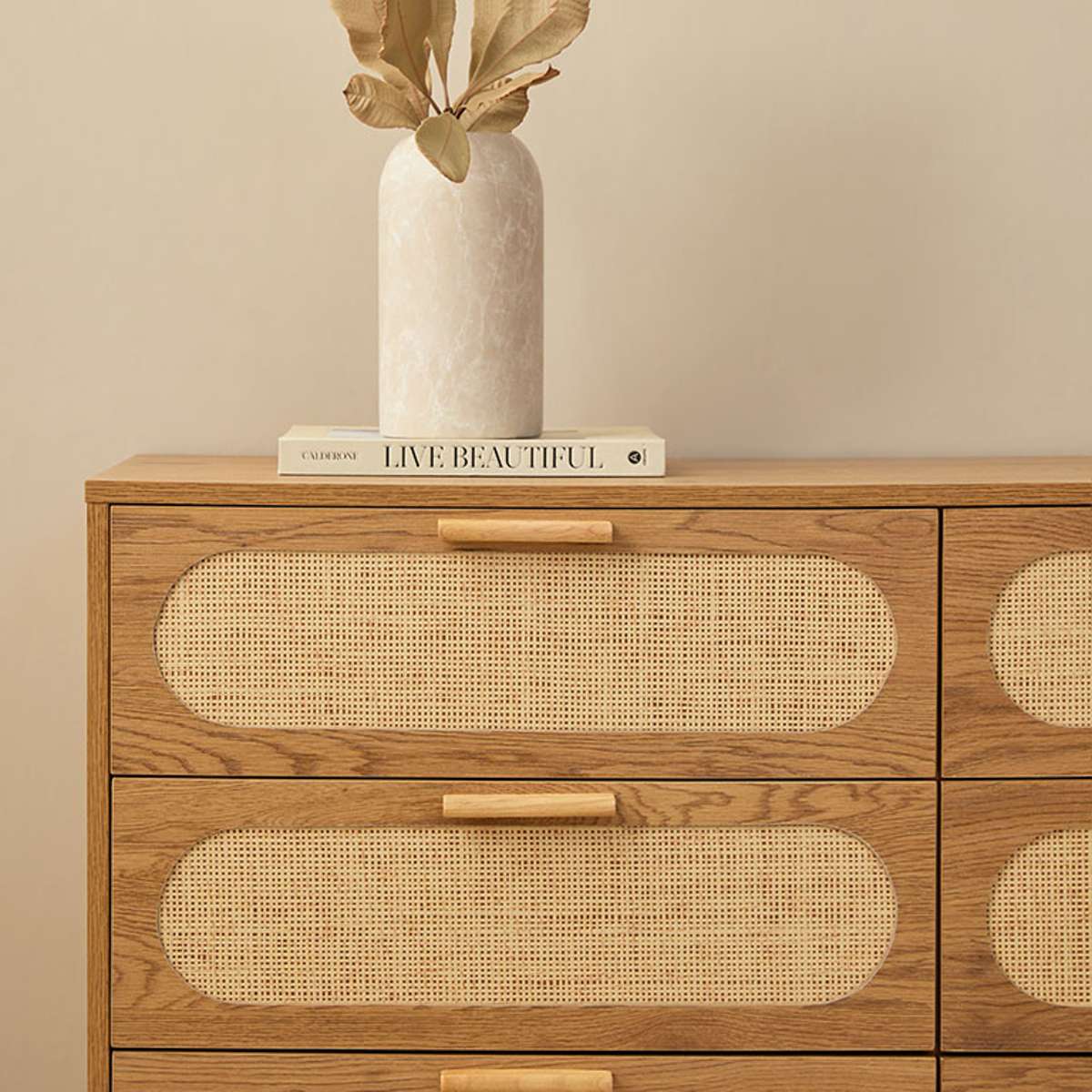 Canyon Six Drawer - Mocka New Zealand