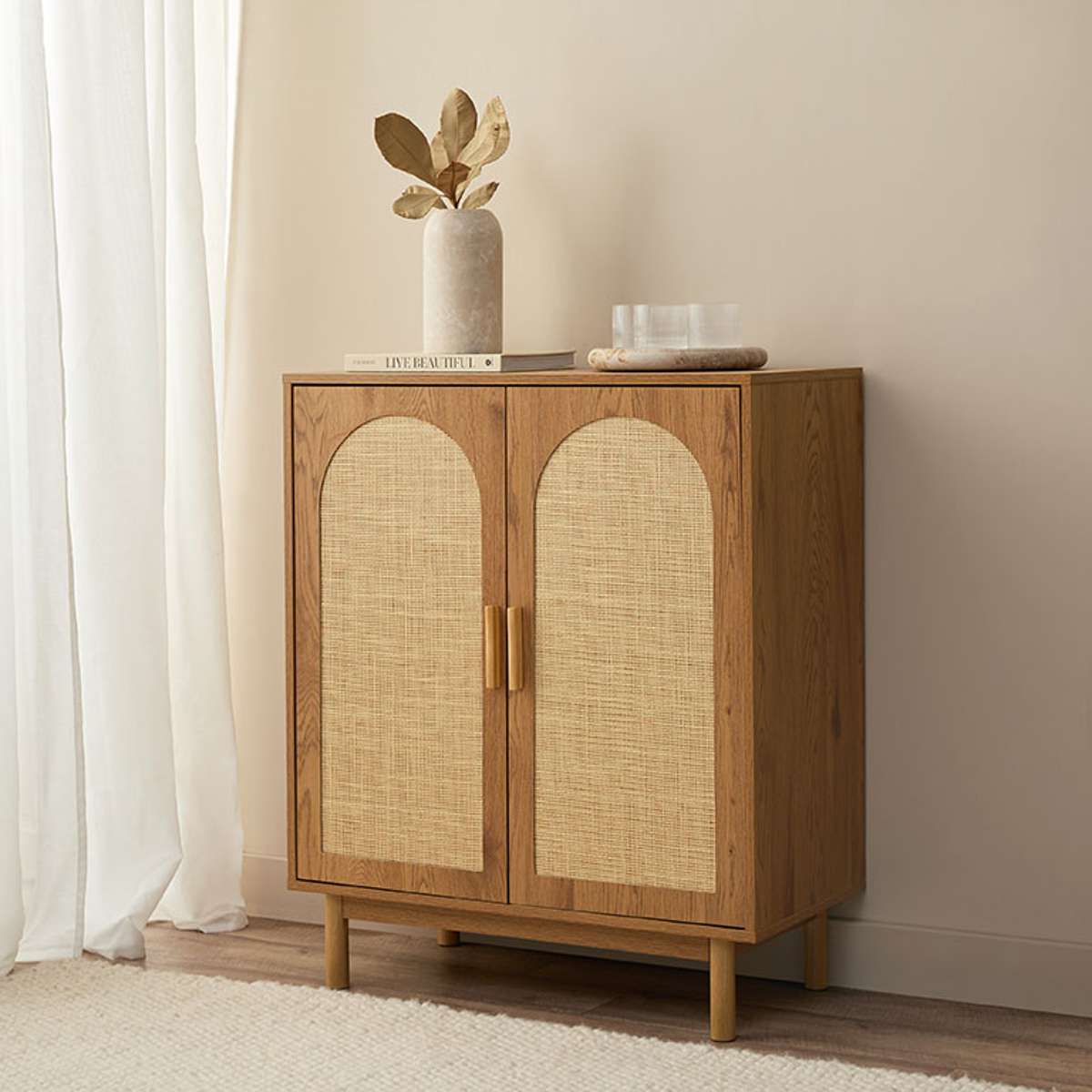 Canyon Two Door Cabinet - Mocka New Zealand