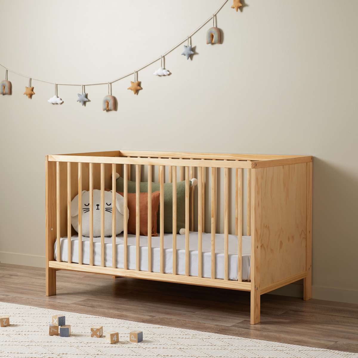 Aspiring Natural Three Piece Nursery Set - Mocka New Zealand