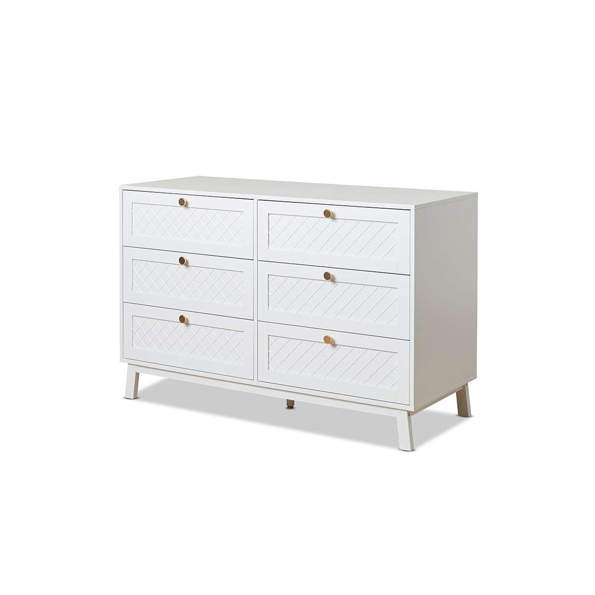 Genevieve Six Drawer - Mocka New Zealand