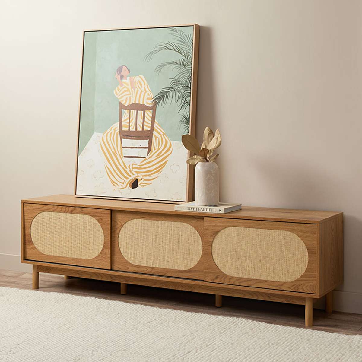 Canyon Entertainment Unit - Large - Mocka New Zealand