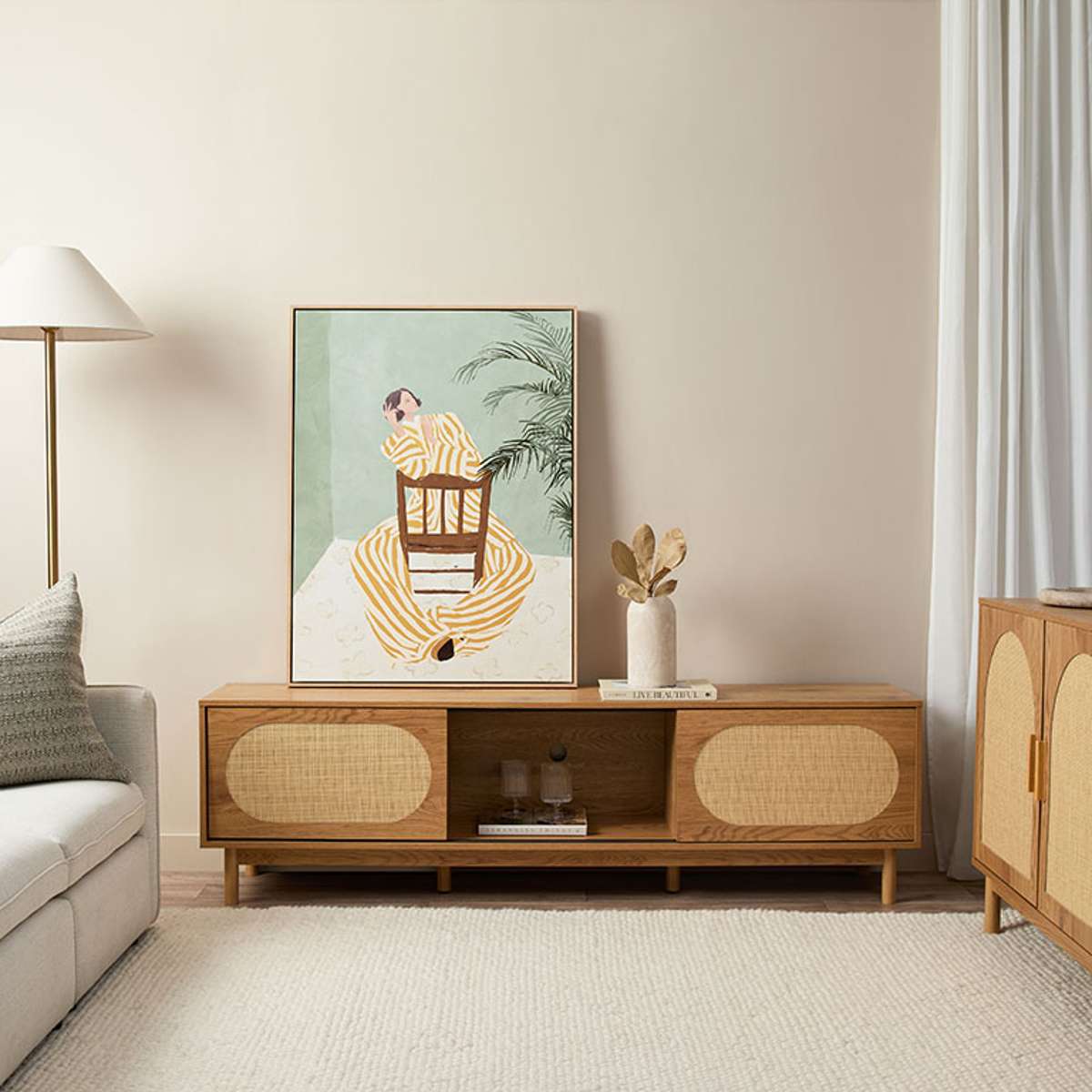 Canyon Entertainment Unit - Large - Mocka New Zealand