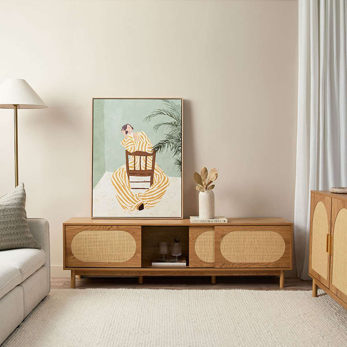 Canyon Entertainment Unit - Large - Mocka New Zealand