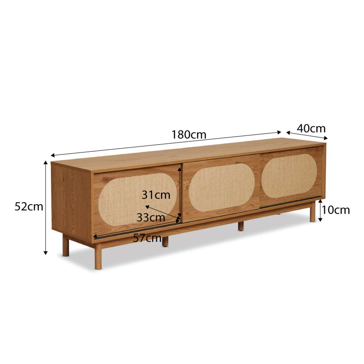 Canyon Entertainment Unit - Large - Mocka New Zealand