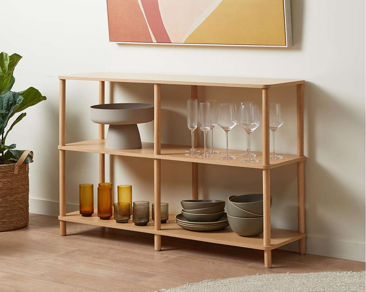 Eden Low Shelf - Mocka New Zealand