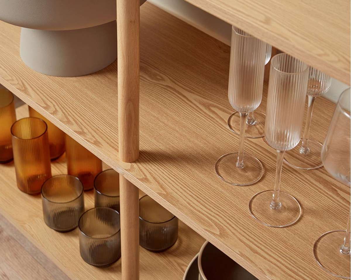 Eden Low Shelf - Mocka New Zealand