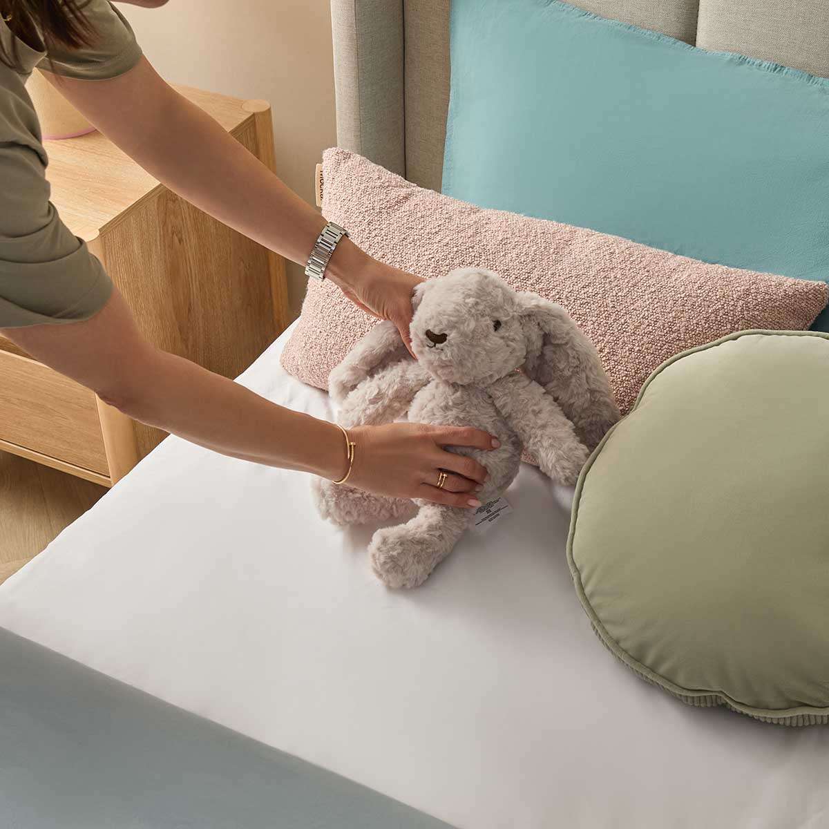 Quinn Single Bed - Natural