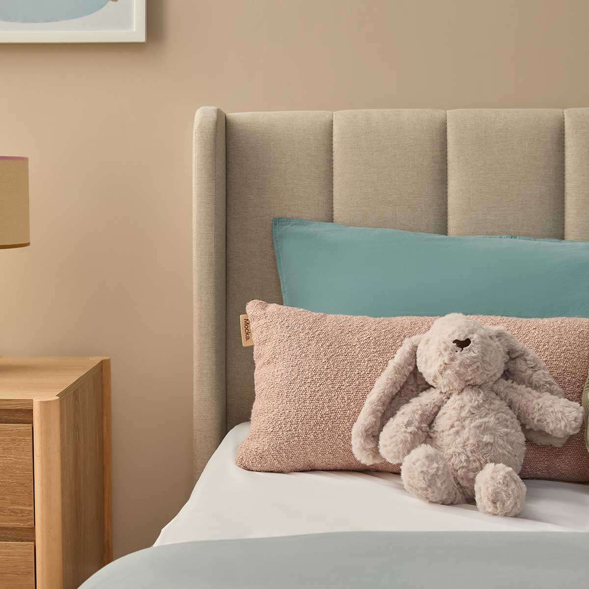 Quinn Single Bed - Natural