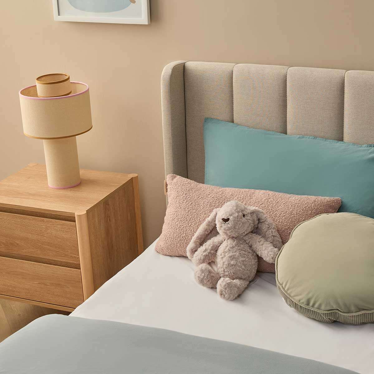 Quinn Single Bed - Natural