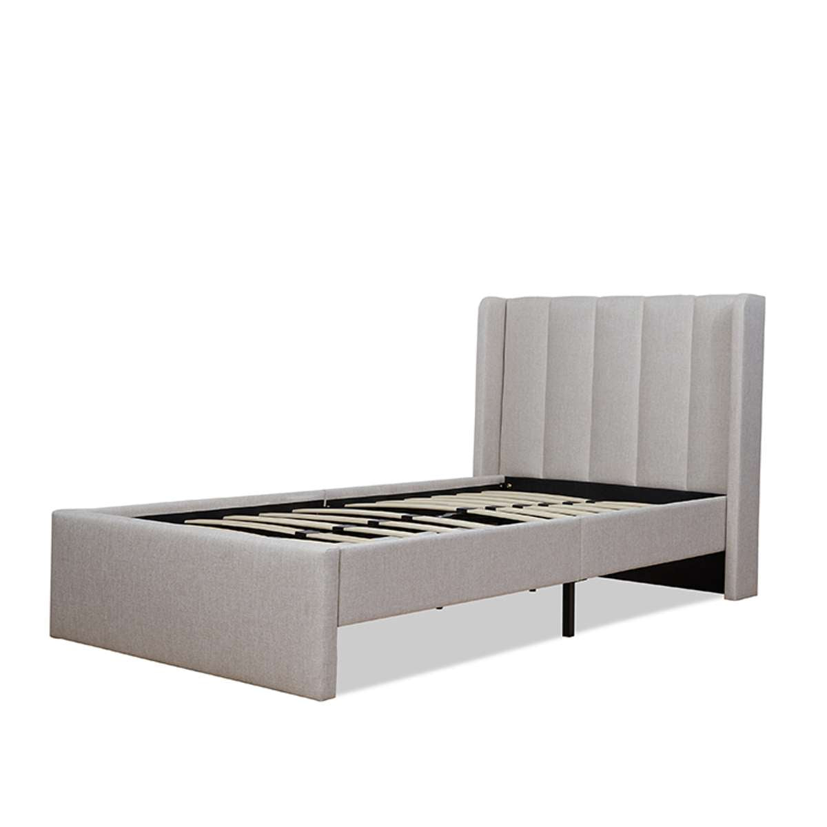 Quinn King Single Bed - Natural
