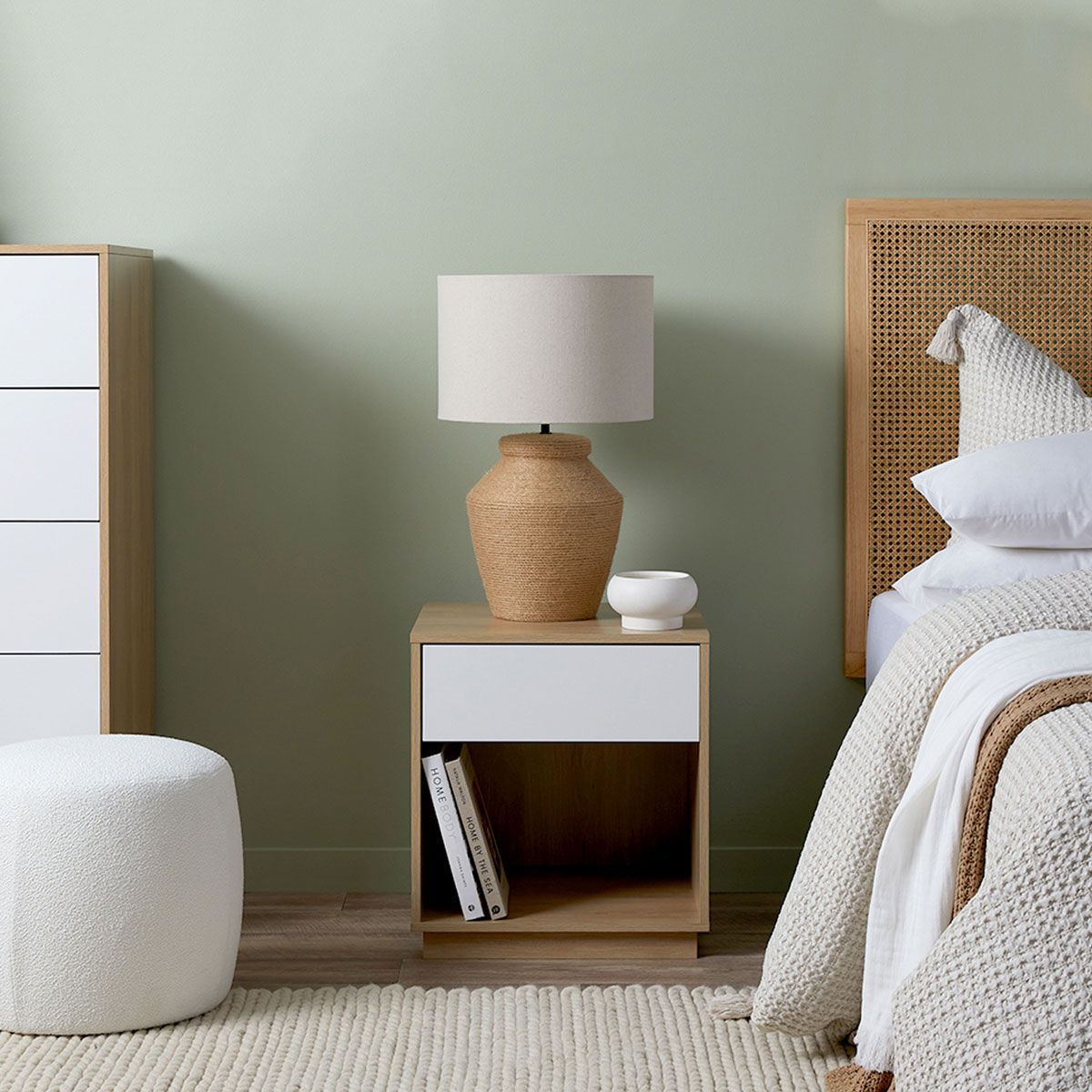 Avoca Bedside Table - Mocka New Zealand