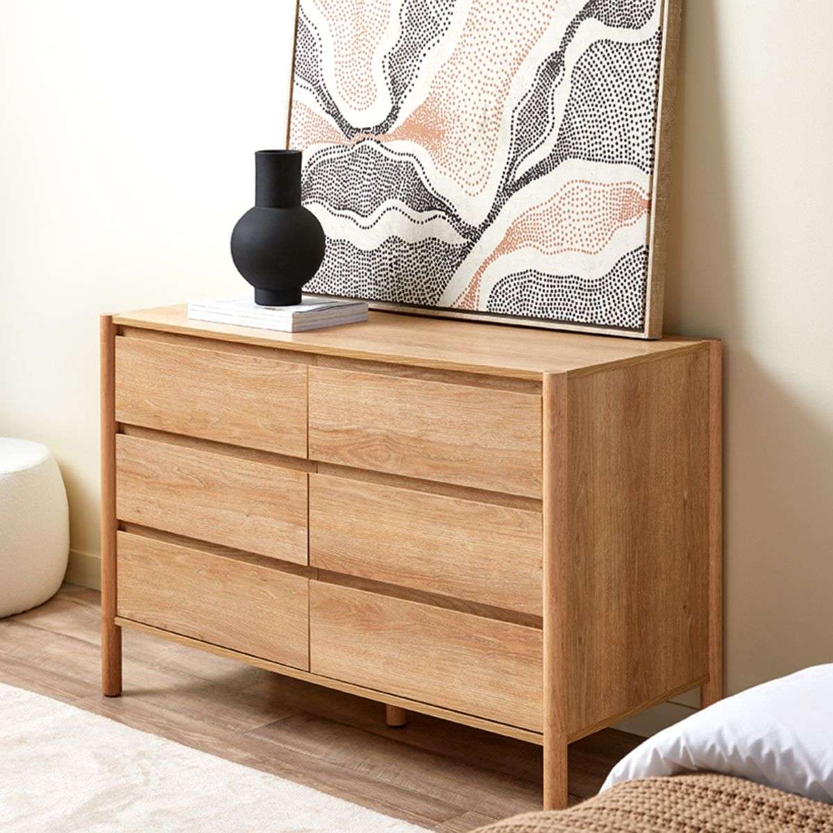 Blair Six Drawer - Mocka New Zealand