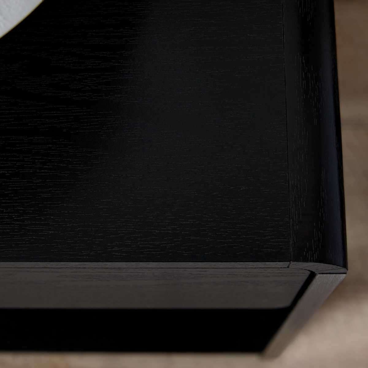 Owen Bedside Table - Black - Mocka New Zealand