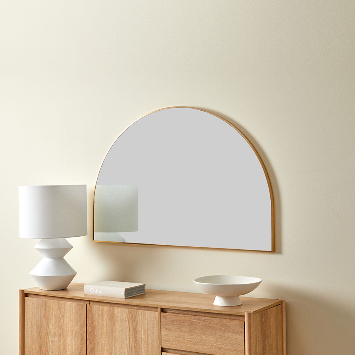 Anna Arch Mirror - Gold - Mocka New Zealand