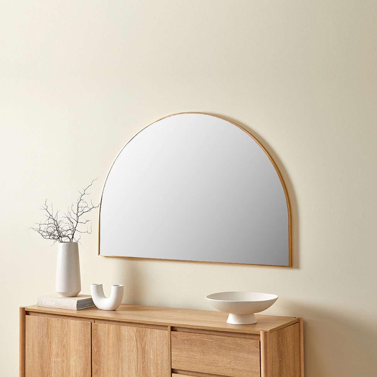 Anna Arch Mirror - Gold - Mocka New Zealand
