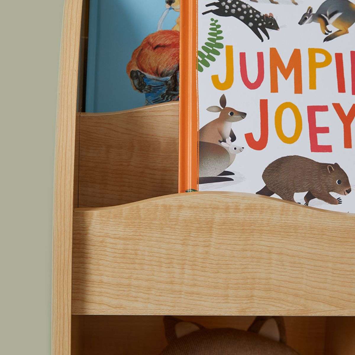 Theo Kids Bookshelf and Tub Organiser - Mocka New Zealand