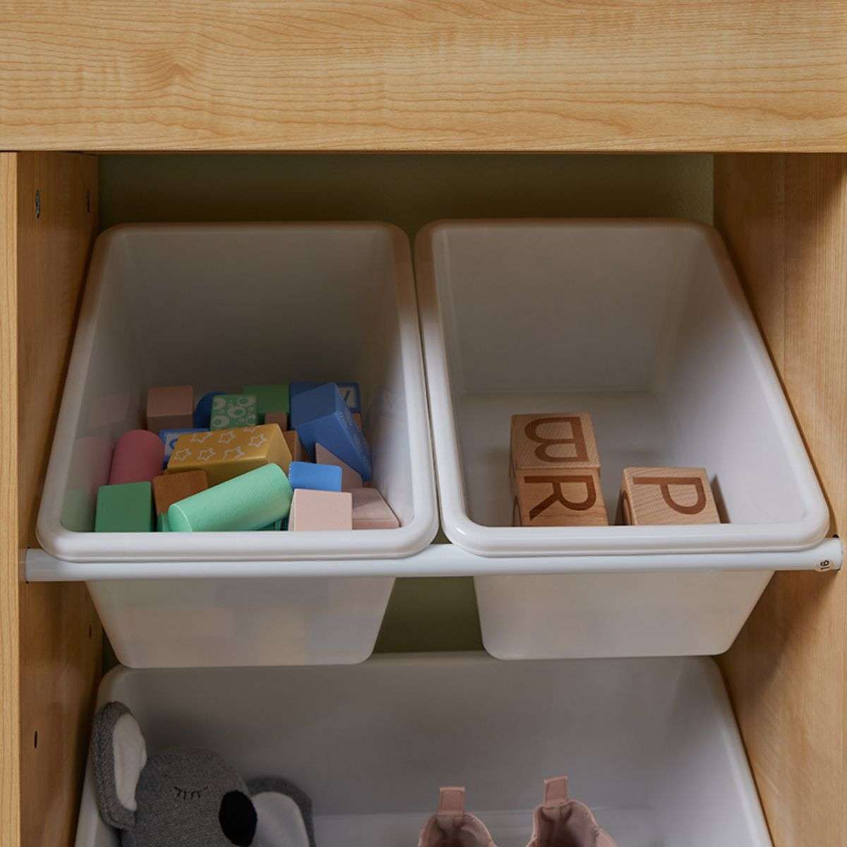 Theo Kids Bookshelf and Tub Organiser - Mocka New Zealand