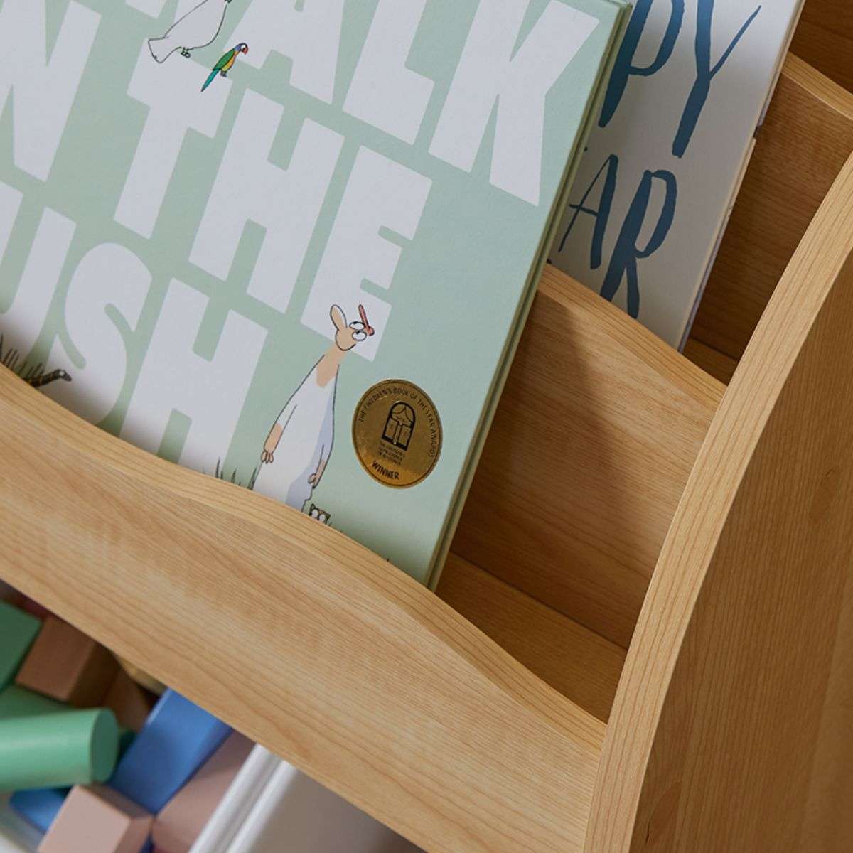 Theo Kids Bookshelf and Tub Organiser - Mocka New Zealand