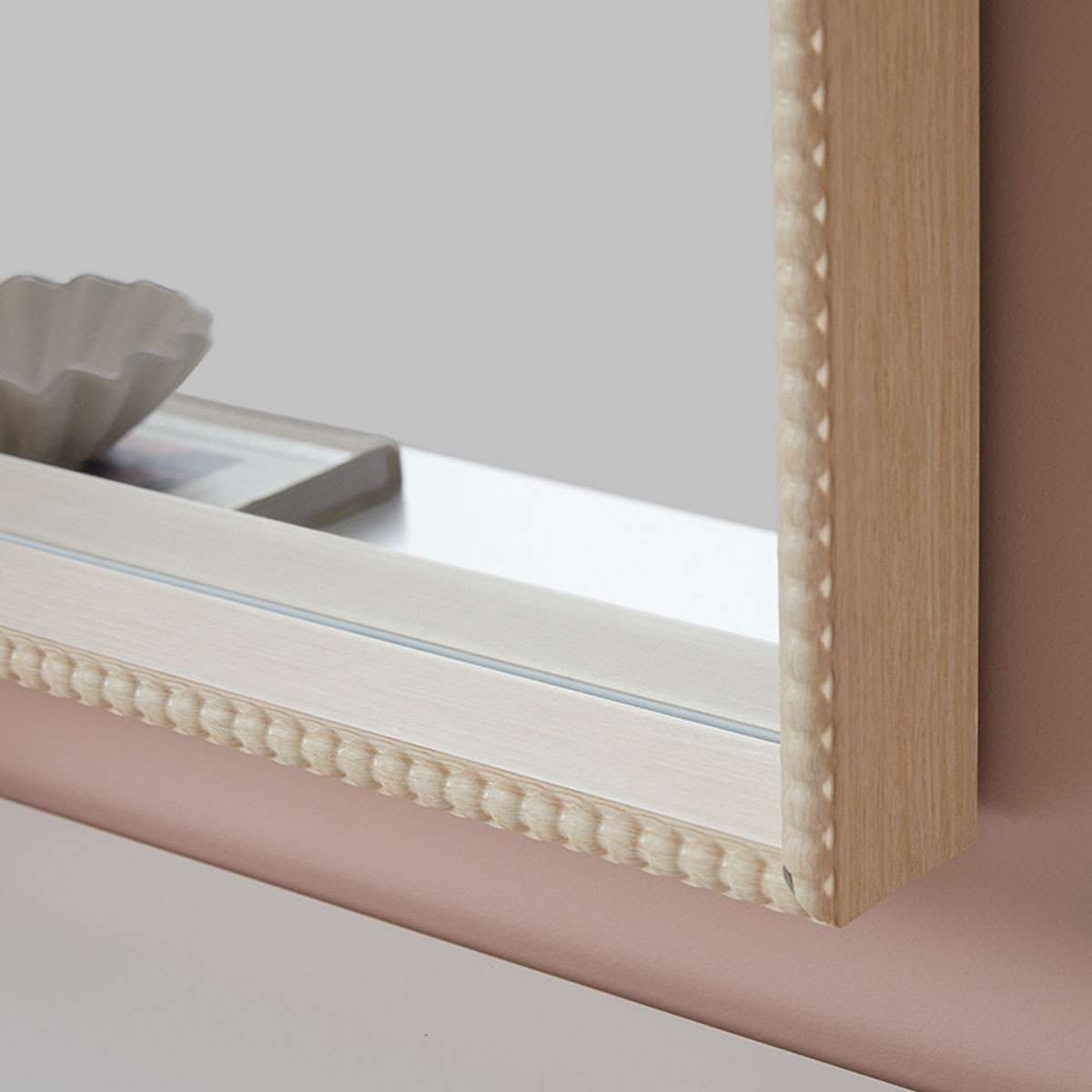Bobbin Mirror - Rectangle - Natural - Mocka New Zealand