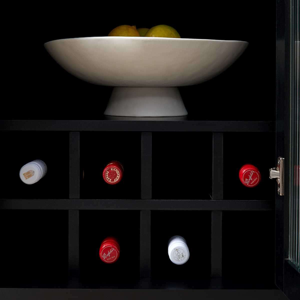 Easton Bar Cabinet - Black - Mocka New Zealand