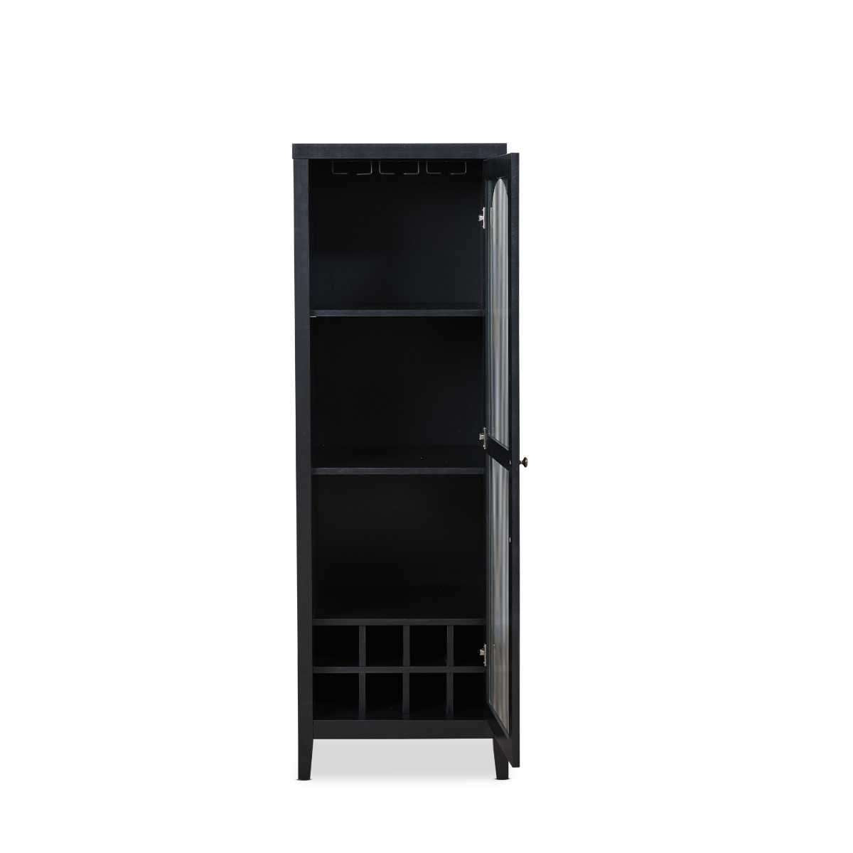 Easton Bar Cabinet - Black - Mocka New Zealand