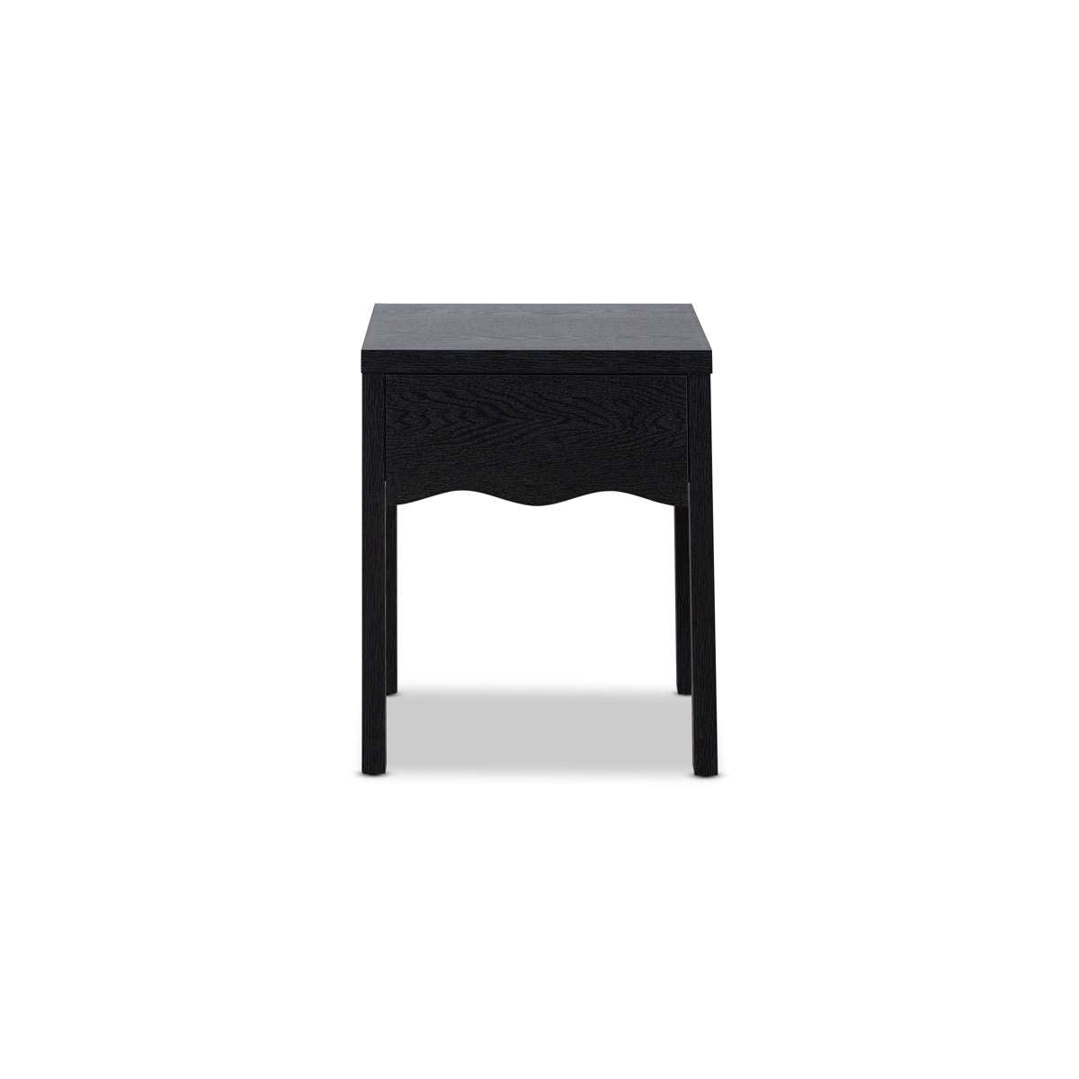 Malena Bedside Table - Black - Mocka New Zealand