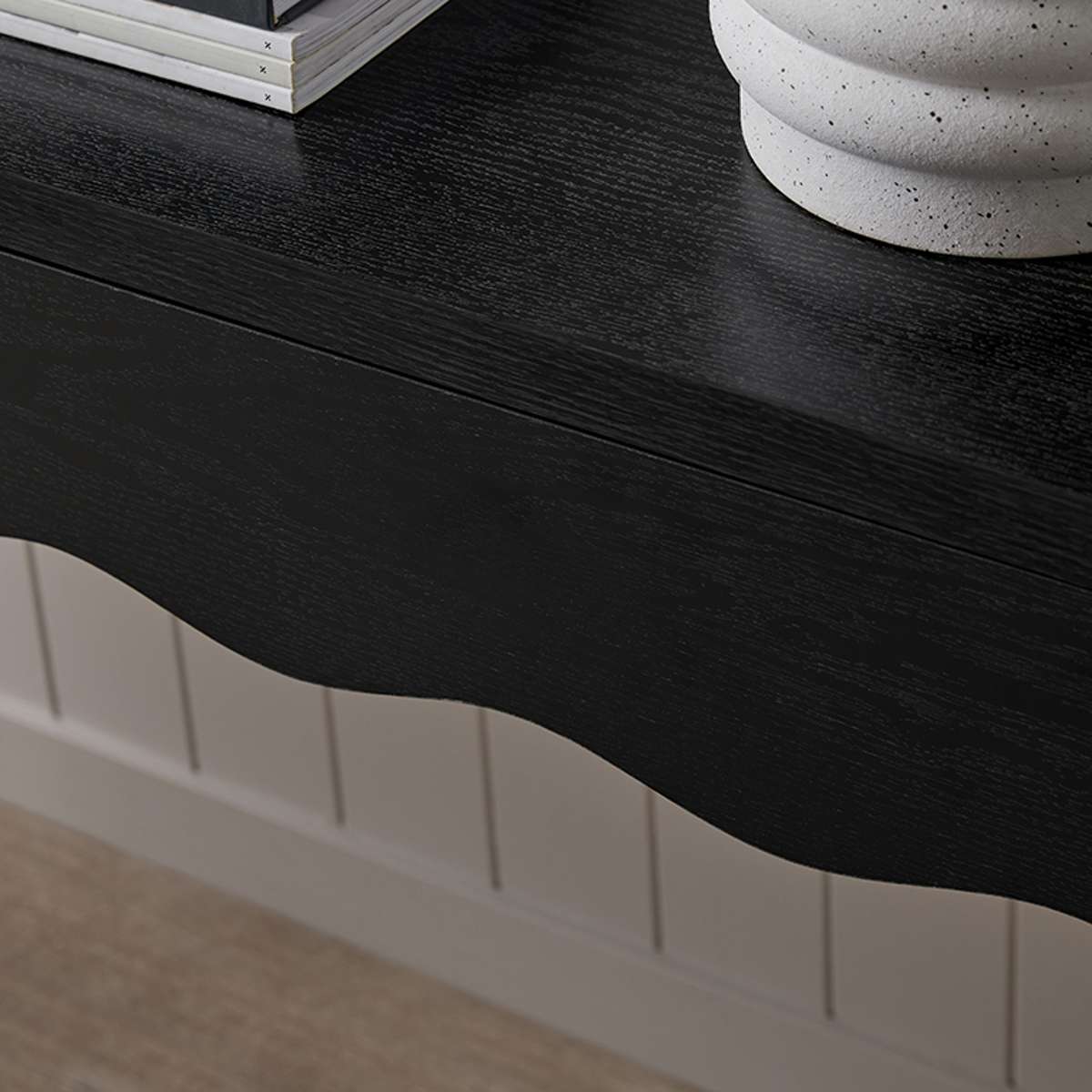 Malena Console Table - Black - Mocka New Zealand