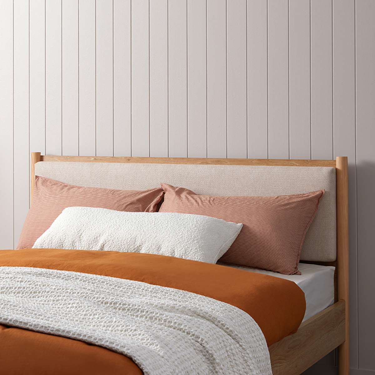 Blair Bed - Queen - Mocka New Zealand