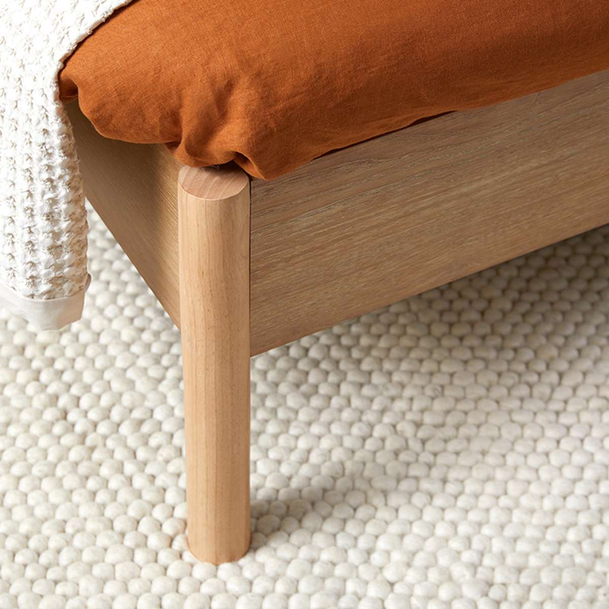 Blair Bed - Queen - Mocka New Zealand