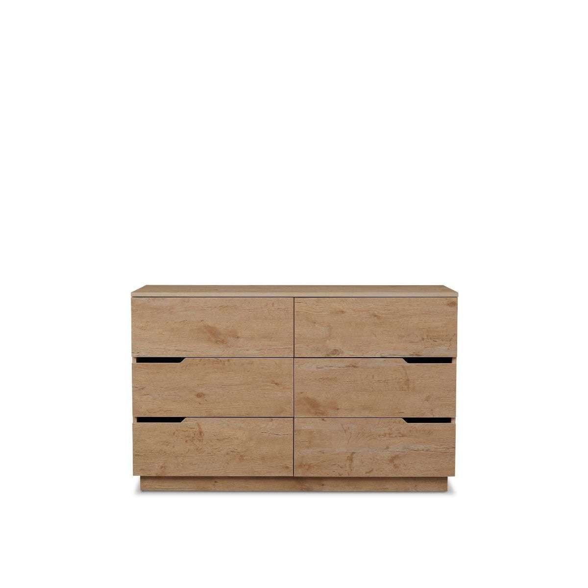 Zack Six Drawer - Natural - Mocka New Zealand