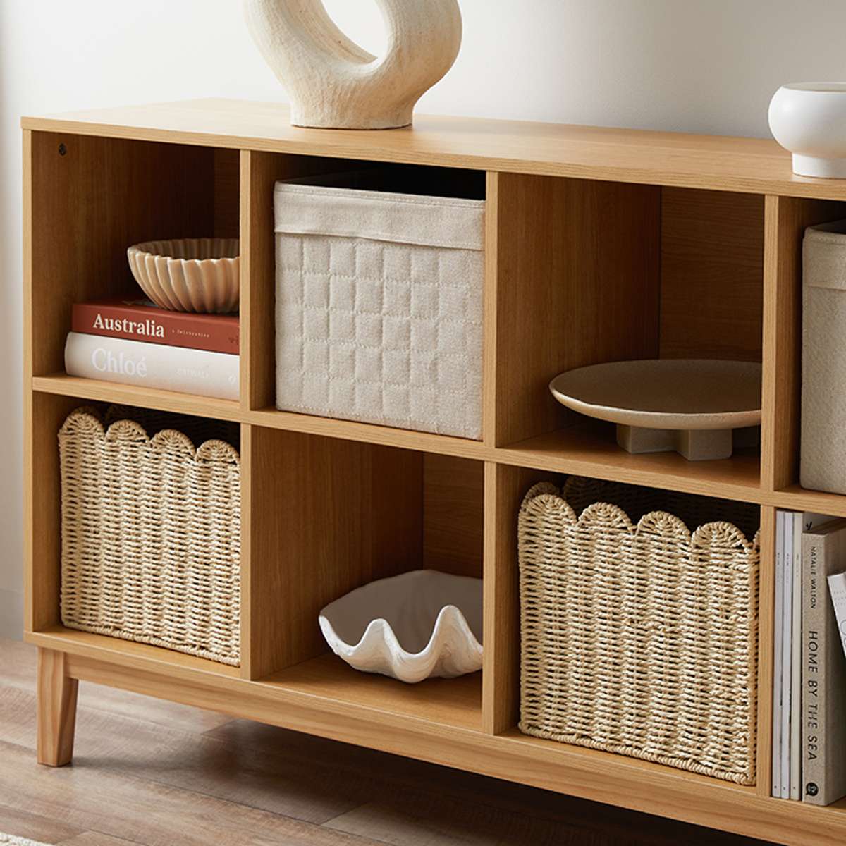 Watson 8 Cube Storage Unit Natural | Scandi Storage | Mocka