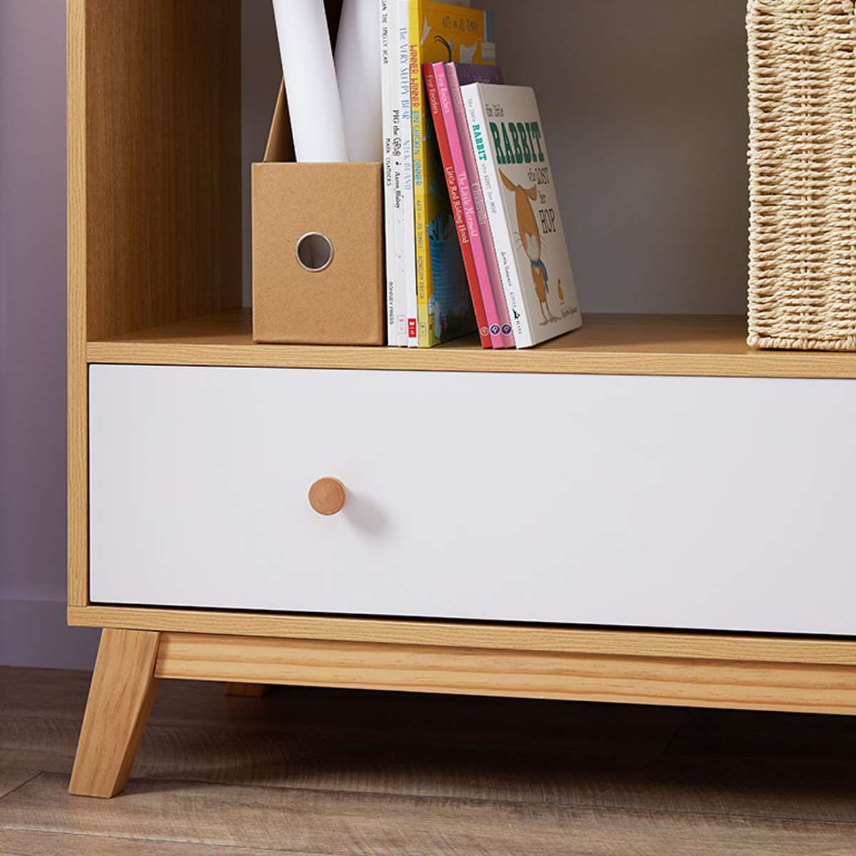 Aspen Bookcase - Mocka | Kids Storage Furniture