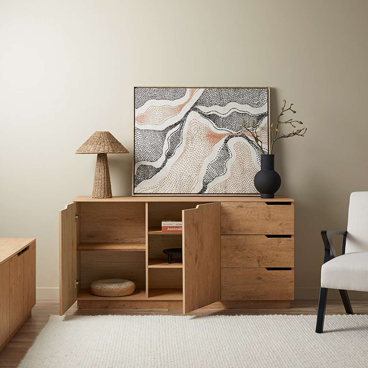 Zack Buffet | Stylish Storage Furniture | Mocka NZ