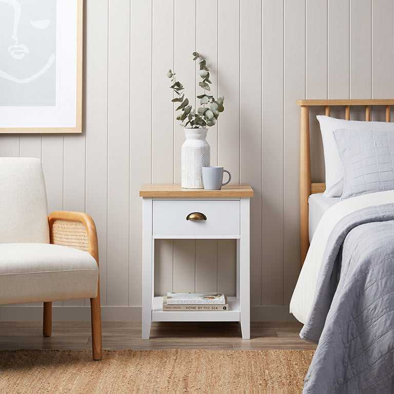 Hastings Bedside Table - Mocka New Zealand