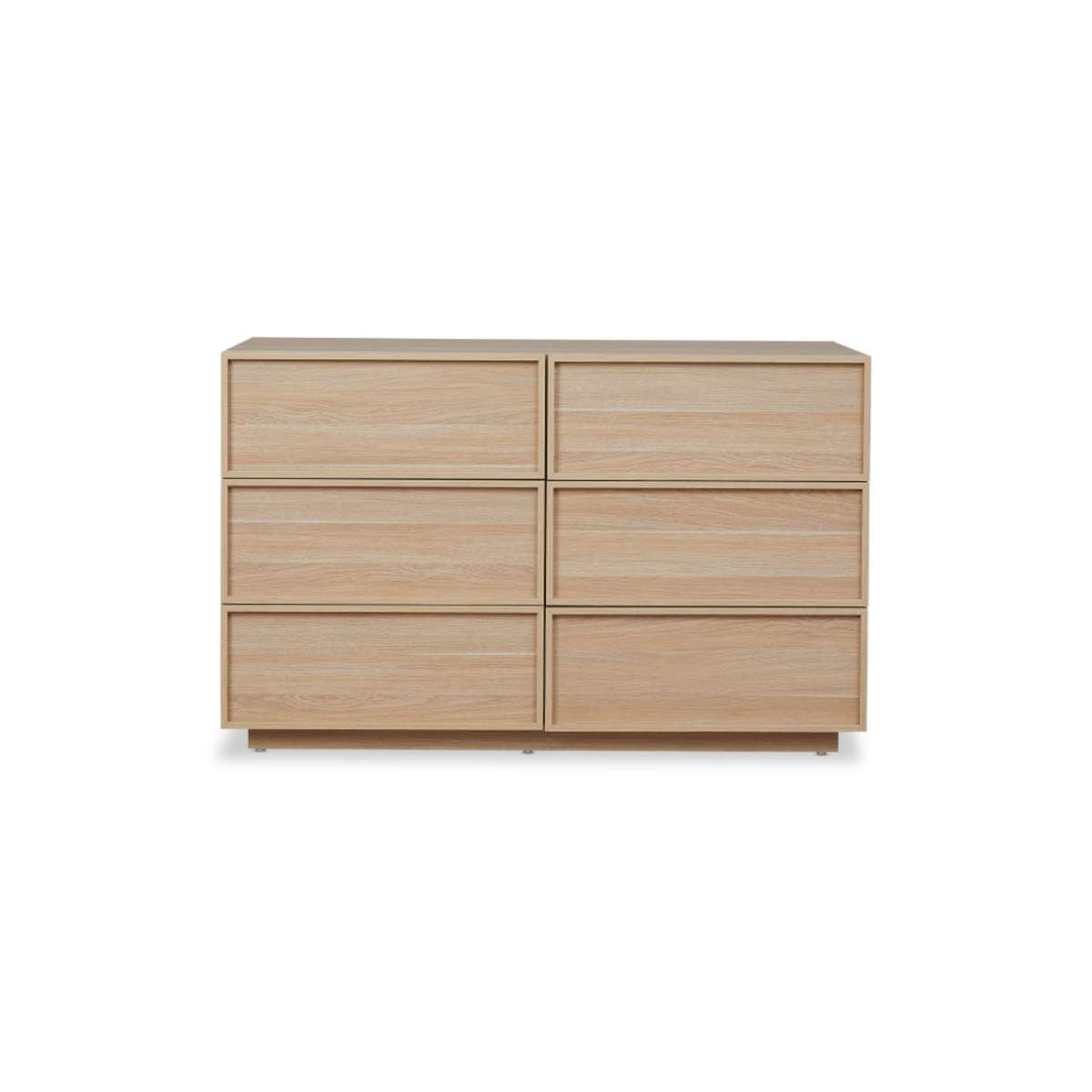 Osaka Six Drawer - Natural - Mocka New Zealand
