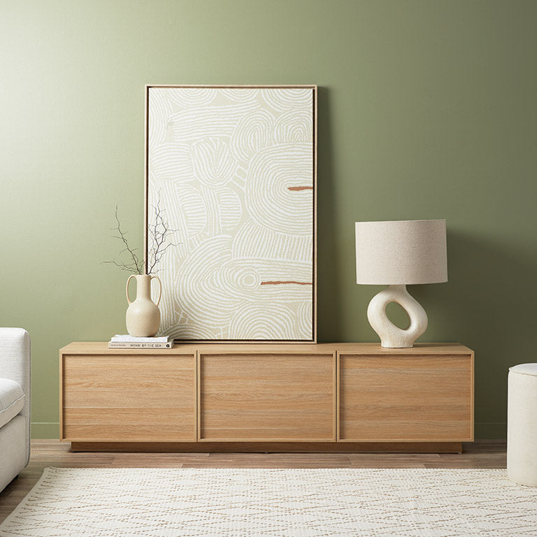 Osaka Entertainment Unit - Natural - Mocka New Zealand