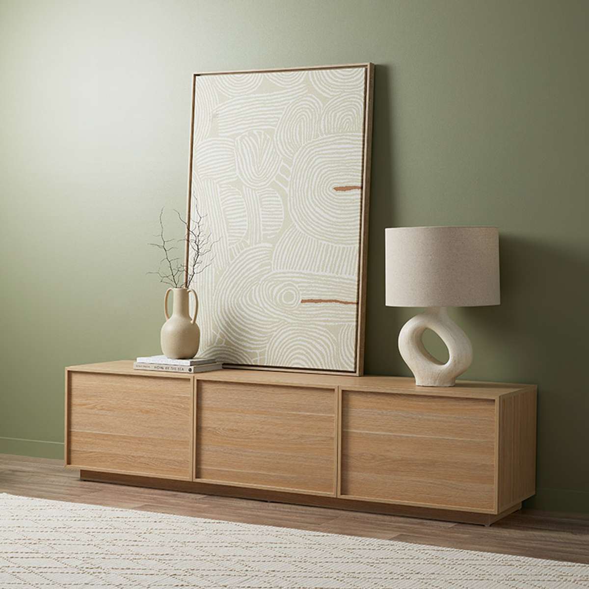 Osaka Entertainment Unit - Natural - Mocka New Zealand