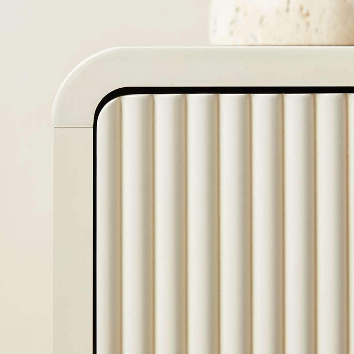 Majorca Bedside Table - Beige - Mocka New Zealand