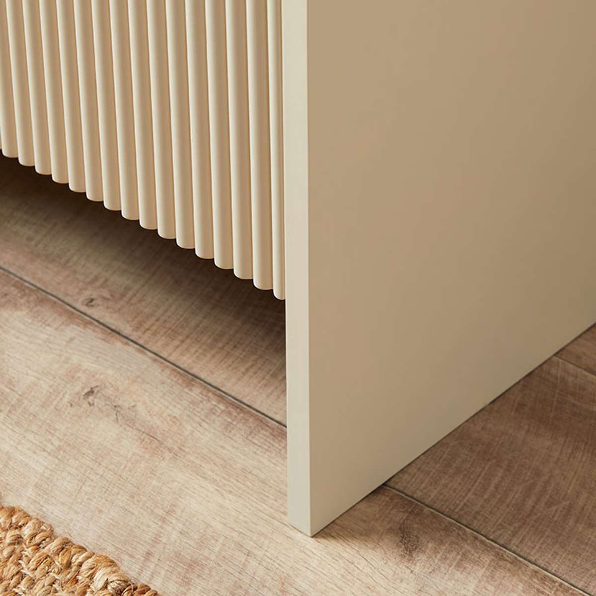 Majorca Bedside Table - Beige - Mocka New Zealand