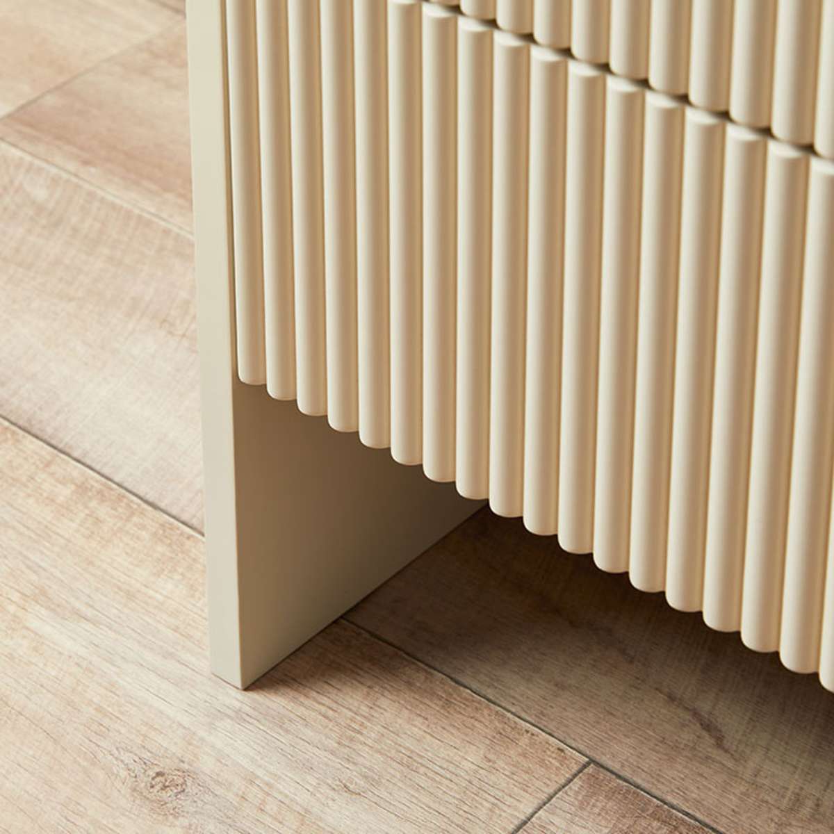 Majorca Bedside Table - Beige - Mocka New Zealand