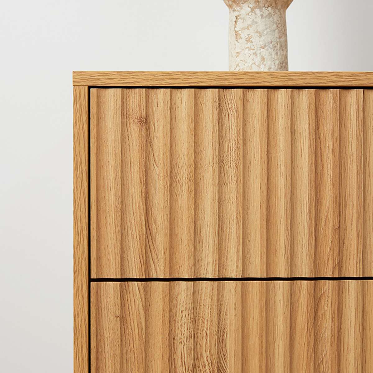 Deven Ball Feet Six Drawer - Natural - Mocka New Zealand