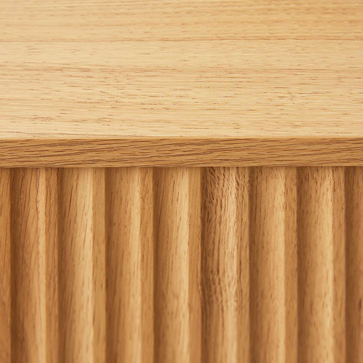 Deven Ball Feet Bedside Table - Natural - Mocka New Zealand