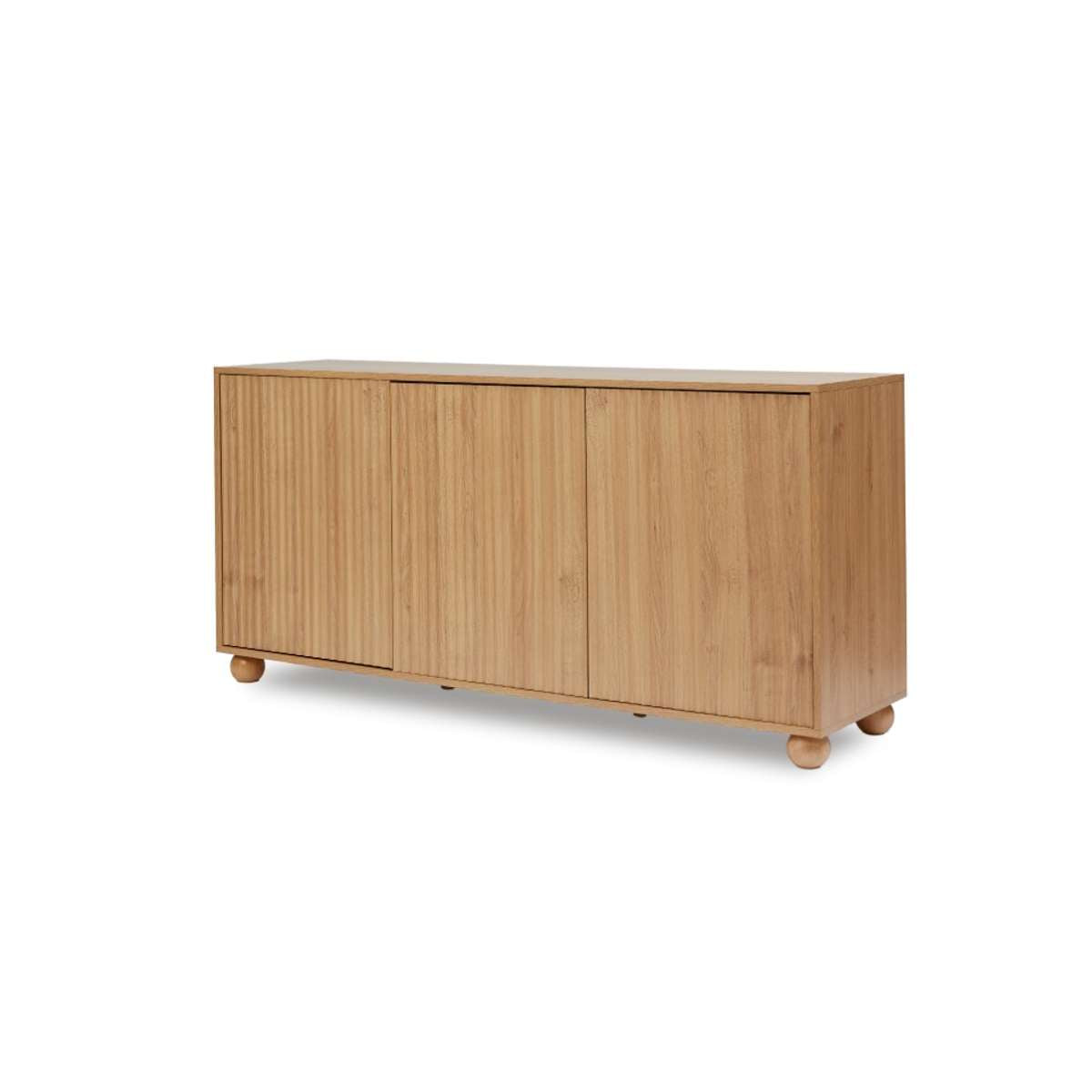 Deven Ball Feet Buffet - Natural - Mocka New Zealand