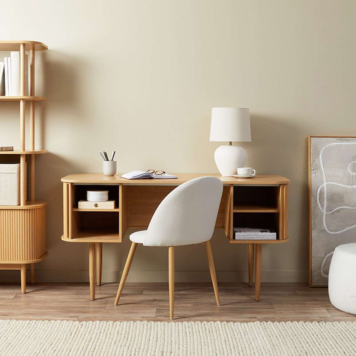 Maeve Desk - Natural - Mocka New Zealand